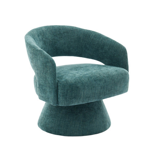 CASSINGTON HOME NYLAH CHENILLE SWIVEL ARMCHAIR