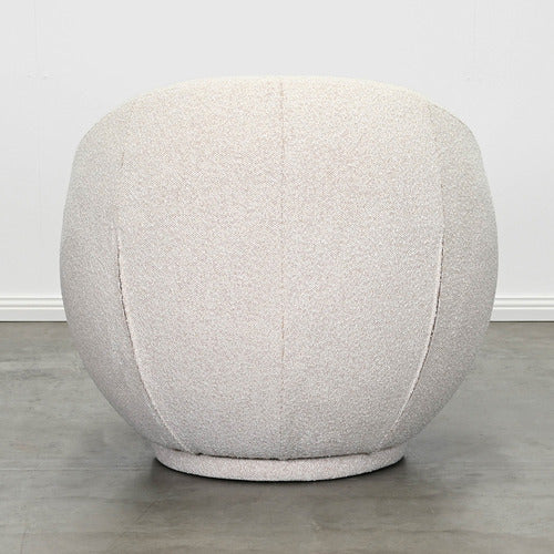 BROOKLYN AND BELLA CLARA BOUCLE SWIVEL ACCENT CHAIR