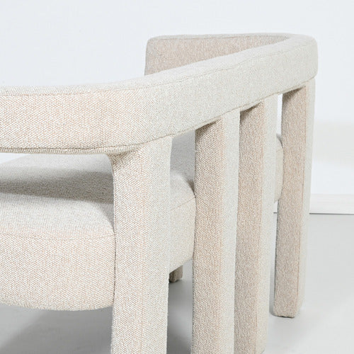 BROOKLYN AND BELLA OATMEAL SIMONE 2 SEATER SOFA
