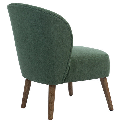 EVIE HOME OLIVER UPHOLSTERED ACCENT CHAIR