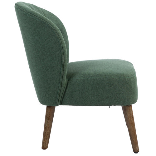 EVIE HOME OLIVER UPHOLSTERED ACCENT CHAIR