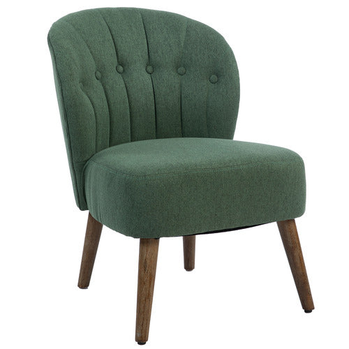 EVIE HOME OLIVER UPHOLSTERED ACCENT CHAIR