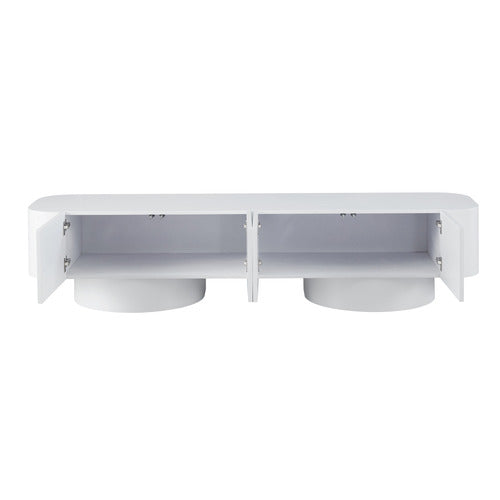 CORNER OFFICE OLIVIA 4 DOOR TV UNIT