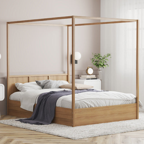 RAWSON & CO OLSEN GAS LIFT CANOPY BED FRAME