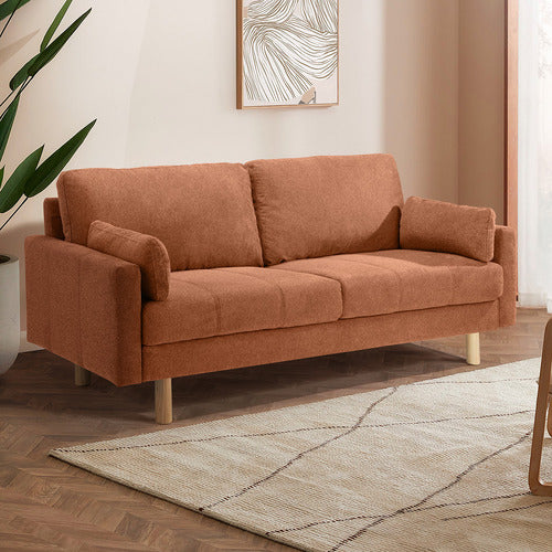 OSLO 3 SEATER UPHOLSTERED SOFA