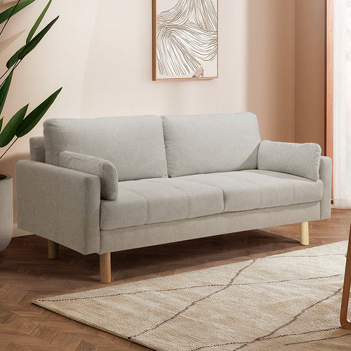OSLO 3 SEATER UPHOLSTERED SOFA