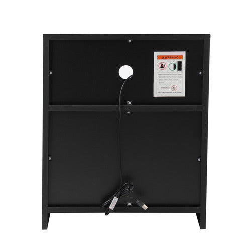 LIVING FUSION OSWIN LED BEDSIDE TABLE