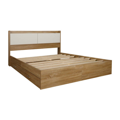 EXPERT HOMEWARES OTELIA BED WITH USB PORT & DRAWERS
