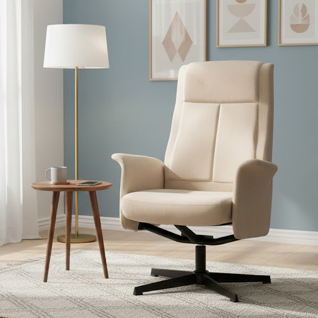 PEREZ SWIVEL ACCENT CHAIR STONE