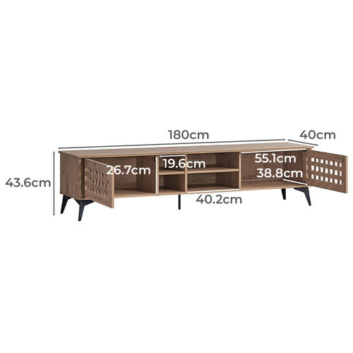 CORE LIVING PORTIA 2 DOOR TV UNIT