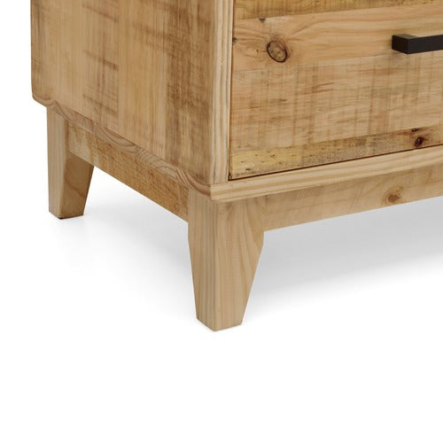 EVERGREEN HOME AVA RECYCLED PINE WOOD TV UNIT
