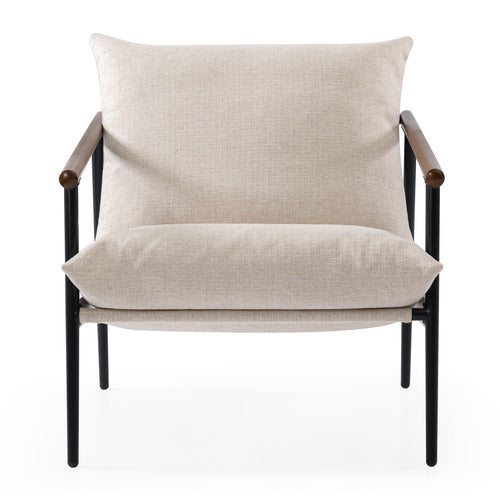 STUDIO HOME PRIMROSE RUBBERWOOD ACCENT CHAIR