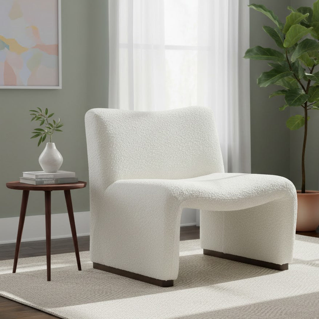 REXINGTON HOME ROWAN BOUCLE ACCENT CHAIR