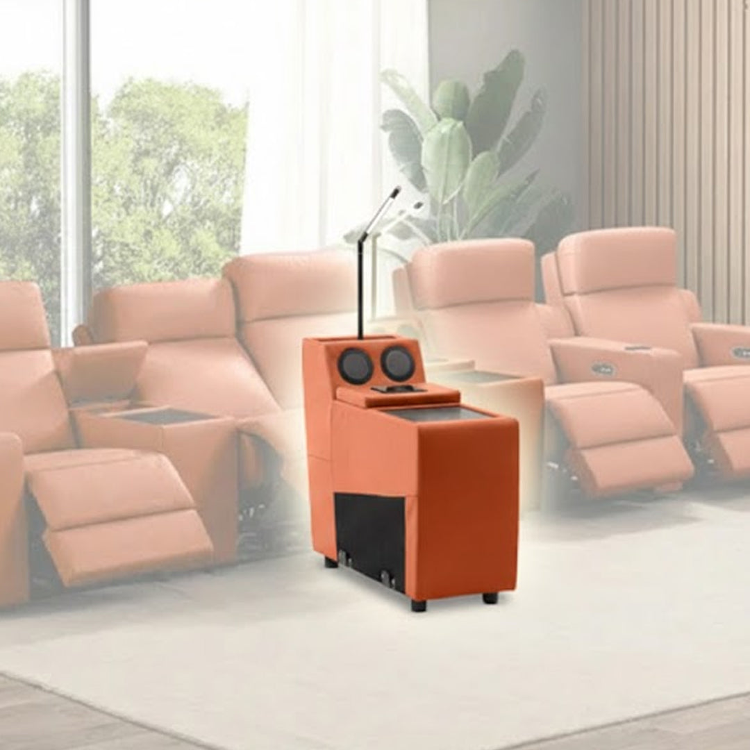 RYKER CINEMA CONSOLE MID TAN