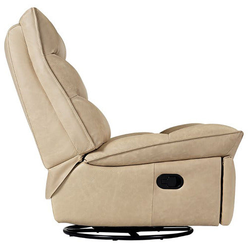 REXINGTON HOME REILLY COW LEATHER RECLINER CHAIR