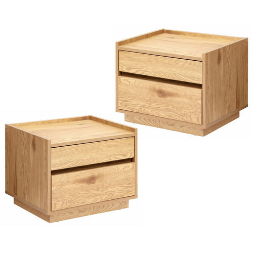 RHET BEDSIDE TABLES (SET OF 2)