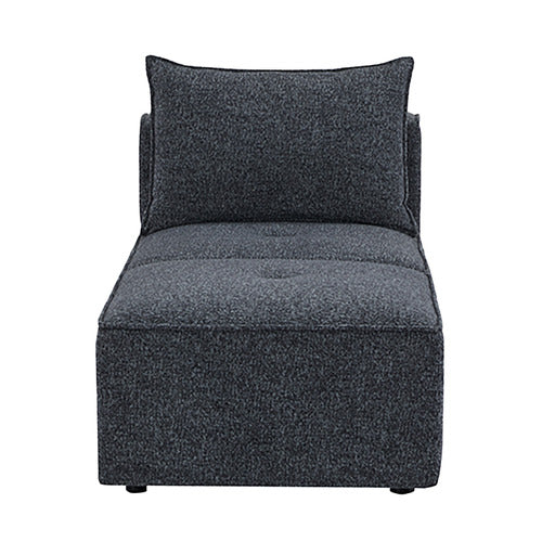 MIKASA FURNITURE RHODES 3 SEATER MODULAR SOFA SET WITH OTTOMAN