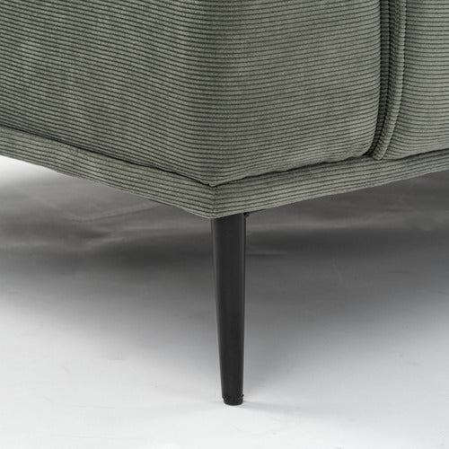 RHYS 3 SEATER CORDUROY SOFA