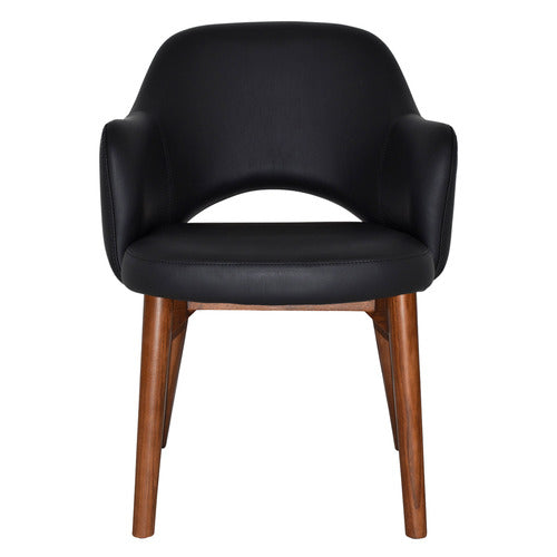 BRIGHT SIDE FURNITURE RICHMOND FAUX LEATHER ARMCHAIRS (SET OF 2)