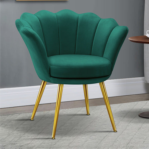 HOXTON ROOM ROCCO VELVET ARMCHAIR