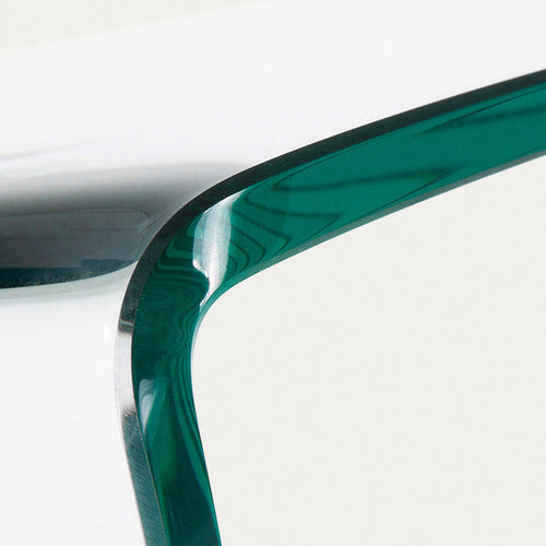 LINEA FURNITURE ROSCOE II GLASS COFFEE TABLE