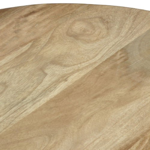 ROWAN CURVED MANGO WOOD COFFEE TABLE