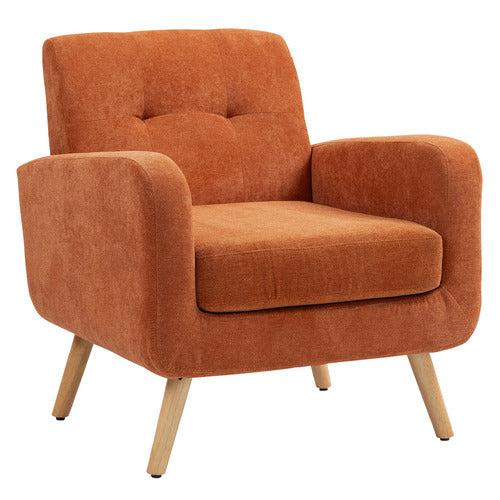 EVIE HOME ROWAN UPHOLSTERED ARMCHAIR