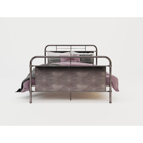RAWSON & CO RUSTIC BROWN KINGSTON METAL BED FRAME