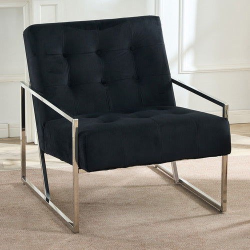 SOUTHERN STYLERS MAREK VELVET ARMCHAIR