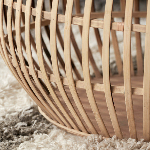MADDISON LANE SARA BAMBOO COFFEE TABLES (SET OF 2)