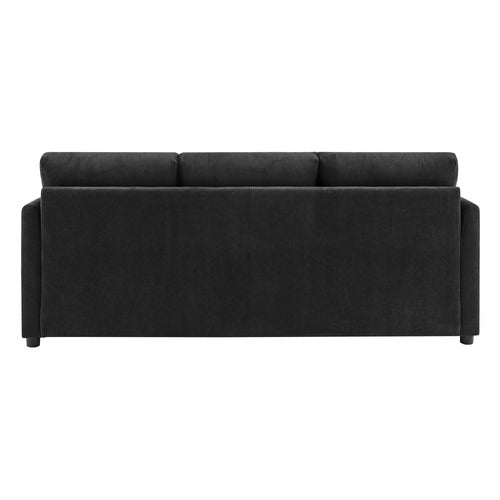 CORE LIVING SAULE 3 SEATER CORDUROY SOFA