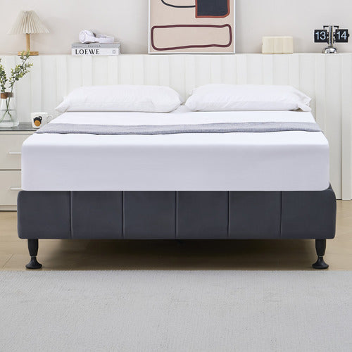 MIKASA FURNITURE SELWYN VELVET BED BASE