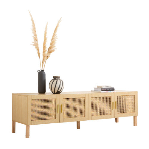 CHISWICK LIVING SENNA RATTAN ENTERTAINMENT UNIT