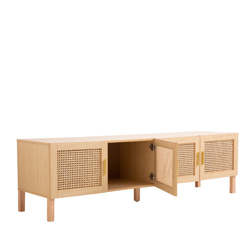 CHISWICK LIVING SENNA RATTAN ENTERTAINMENT UNIT