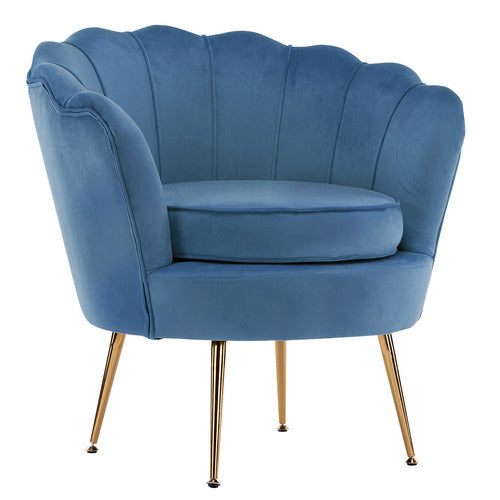 LETITIA LANE SHANAYA VELVET ARMCHAIR