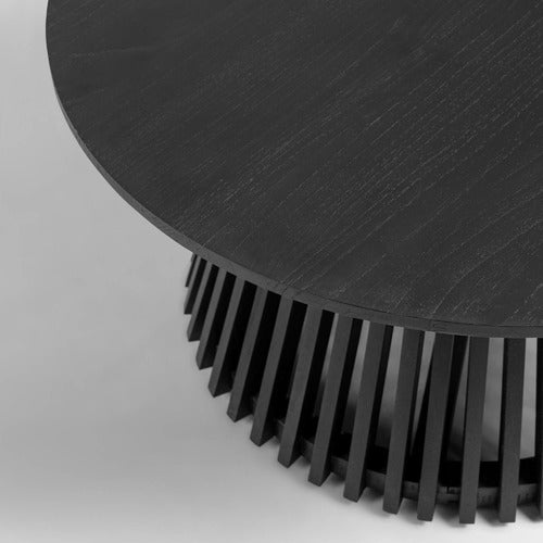 LINEA FURNITURE DARLA ROUND WOODEN COFFEE TABLE
