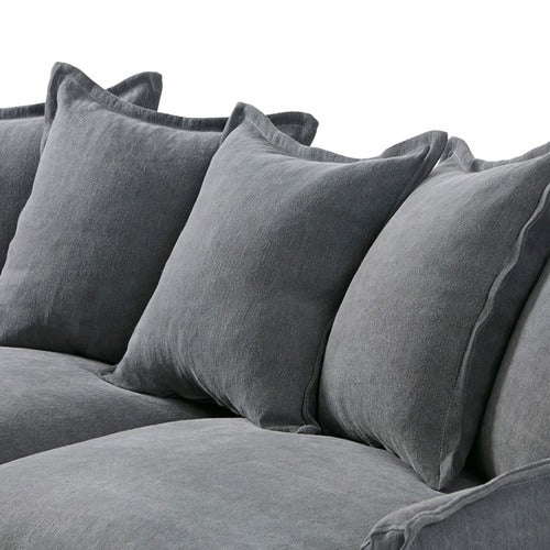 HYDE PARK HOME CUMULUS PREMIUM 3 SEATER COTTON SLIPCOVER SOFA