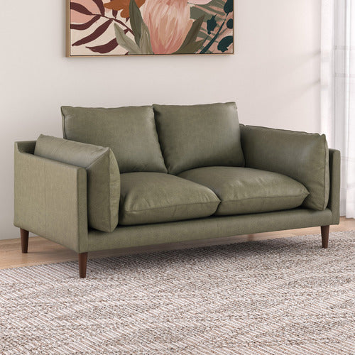 TERRY 2 SEATER GENUINE LEATHER SOFA