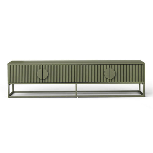 CONTINENTAL DESIGNS TESSA RIPPLE SLATTED TV UNIT