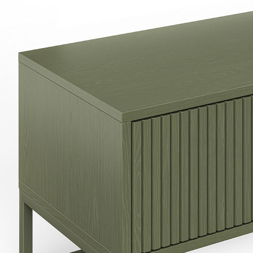 CONTINENTAL DESIGNS TESSA RIPPLE SLATTED TV UNIT