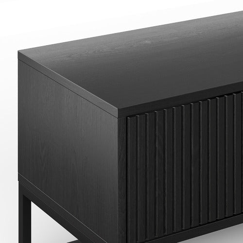 CONTINENTAL DESIGNS TESSA RIPPLE SLATTED TV UNIT