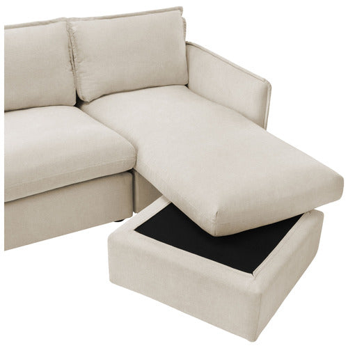 THEA 3 SEATER SOFA WITH REVERSIBLE CHAISE