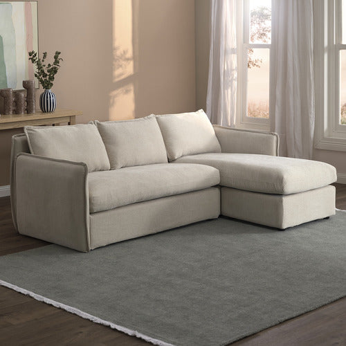 THEA 3 SEATER SOFA WITH REVERSIBLE CHAISE