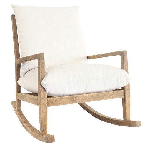 HYDE PARK HOME THORNETTE OAK WOOD ROCKING CHAIR