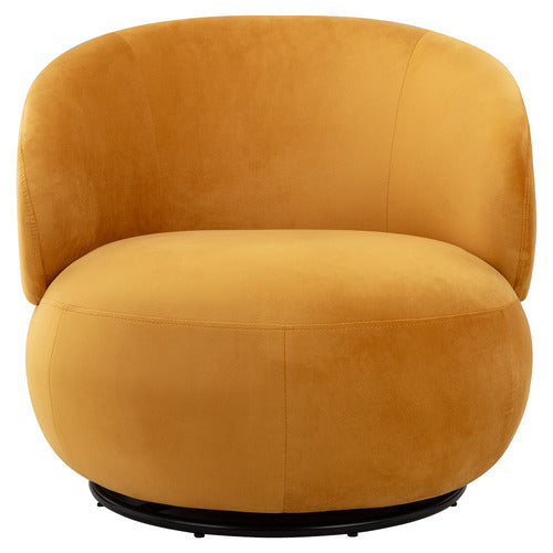 TILLY VELVET SWIVEL ARMCHAIR