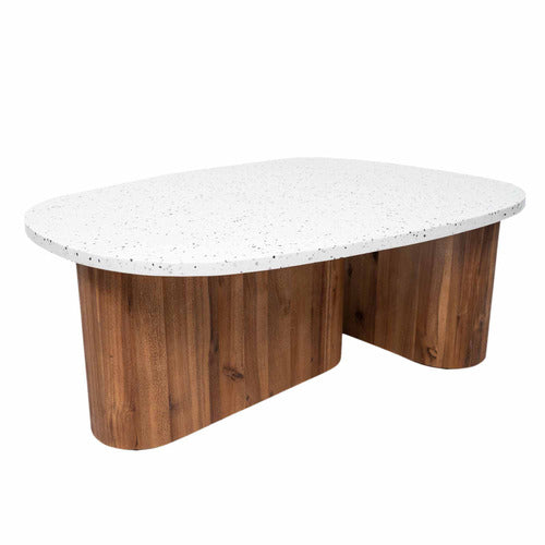 TOBAGO TERRAZZO OUTDOOR COFFEE TABLE