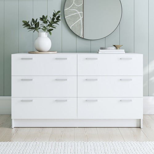 WEST VALLEY INTERIORS TRIBECA 6 DRAWER LOWBOY DRESSER