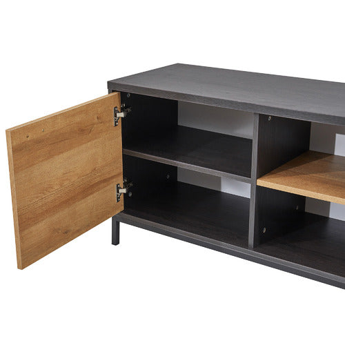MIKASA FURNITURE 2 TONE FLEUR ENTERTAINMENT UNIT