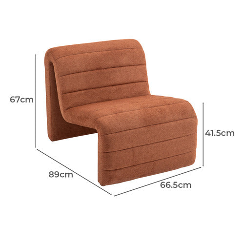 EVIE HOME ULYSSES ACCENT CHAIR