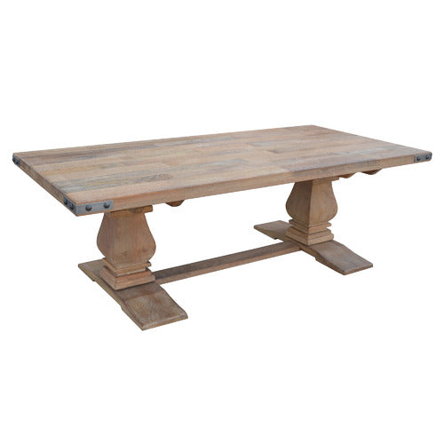 LEGACY FURNITURE UTAH MANGO WOOD COFFEE TABLE